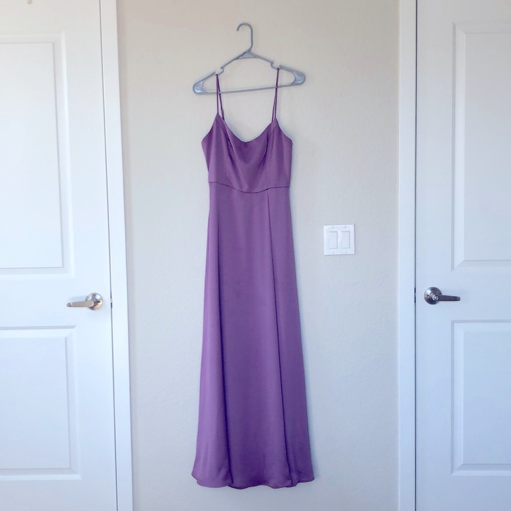 David’s Bridal dress, color is Wisteria, size 6